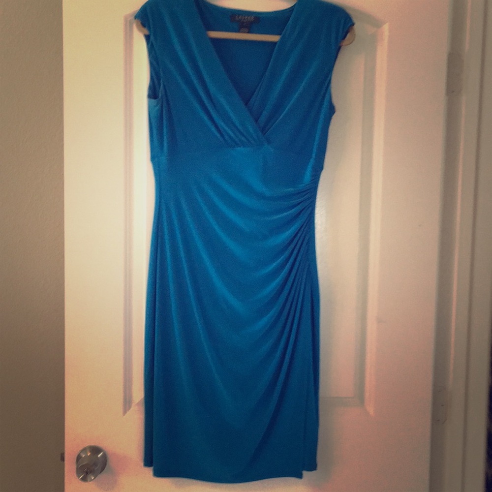 Blue dress